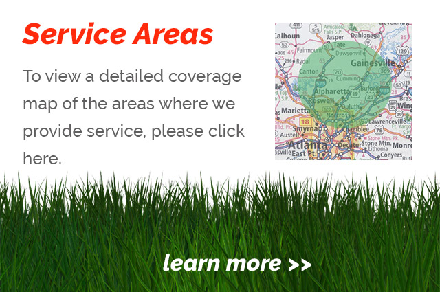 View our lawn care service area map
